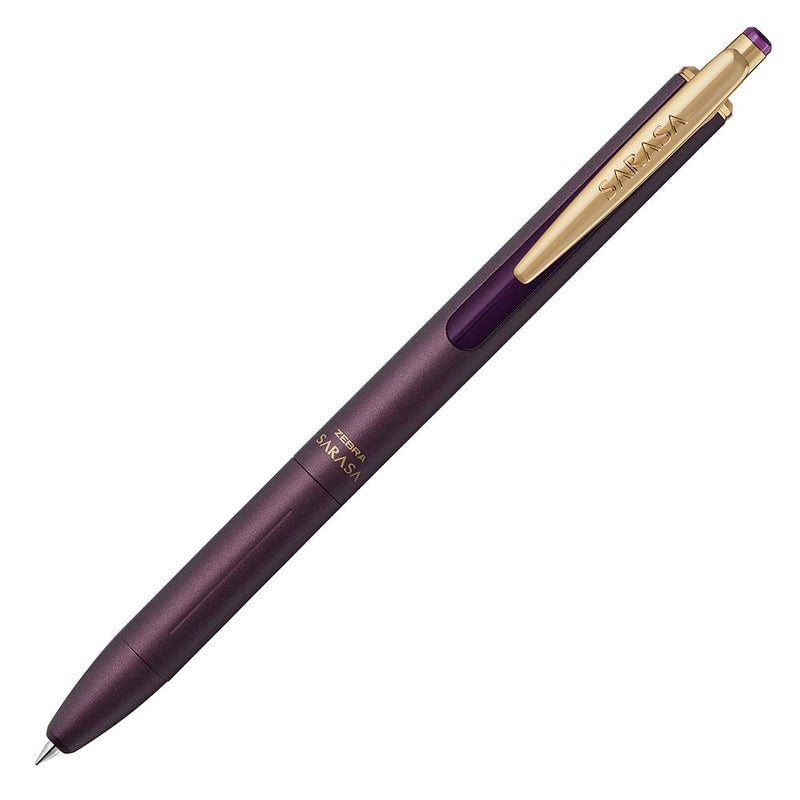 Zebra Technologies Zebra Gel Ballpoint Pen, Sarasa Grand 0.5mm Vintage Color, Bordeaux Purple (P-JJ56-VBP) - Image 1